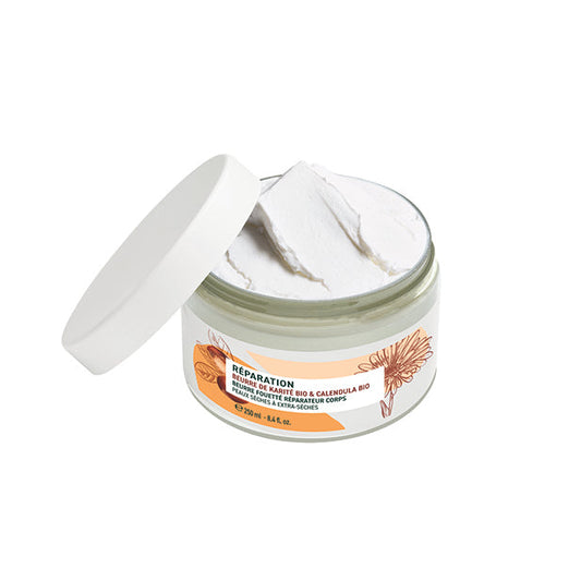 Taastav Vahustatud Kehavõi Sheavõiga Ja Saialillega Bio