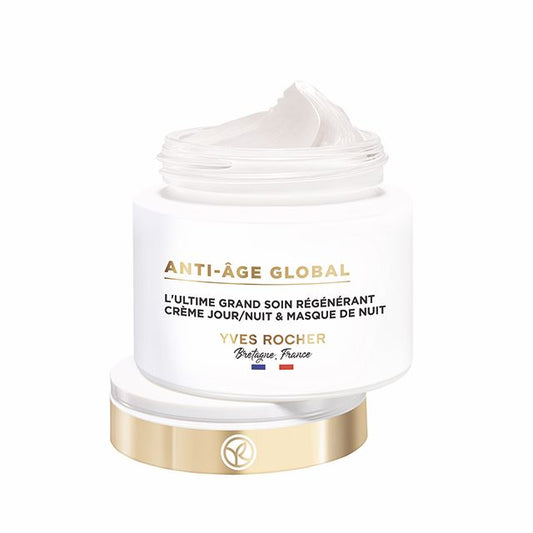 Taastav Sügavtoimeline Päeva-/Öökreem Ja Öömask Noorusliku Naha Jaoks