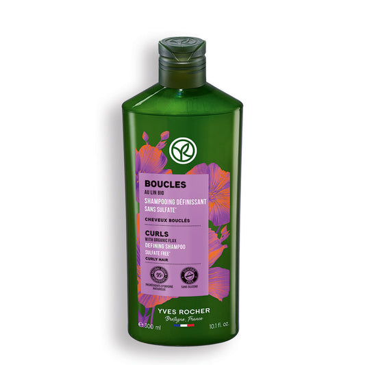 Šampoon Elastsed Lokid Linaga Bio - Sulfaatidevaba - Lokkis Juustele
